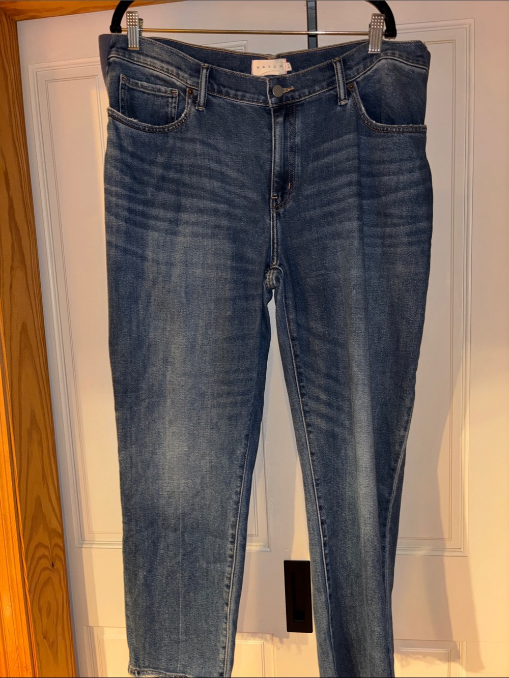 Hatch Blue Maternity Denim Jeans